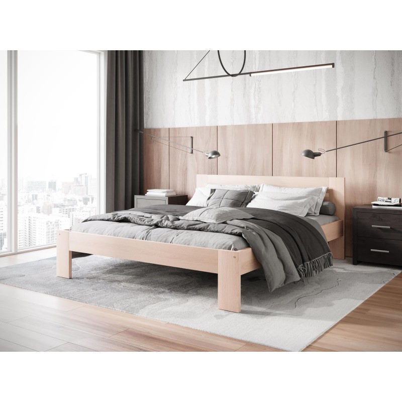 'MATILDA 160 Bed, Natural' 'MATILDA 160 Bed, Natural'