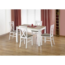 'MAURYCY Sonoma Oak / White Table'