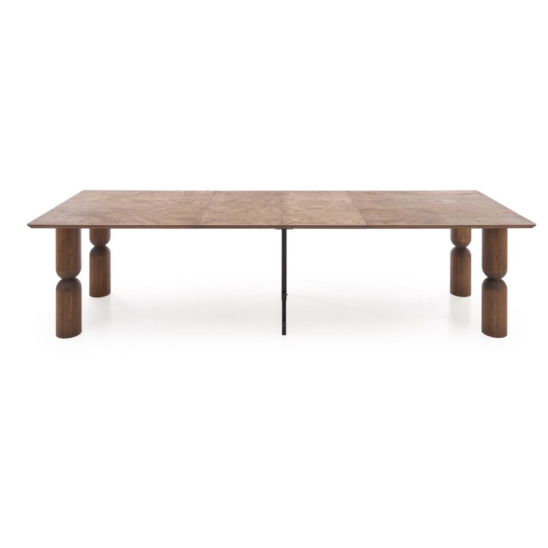 'MELTON Extendable Table 200-300x101x76 cm Light Walnut' 'MELTON Extendable Table 200-300x101x76 cm Light Walnut'