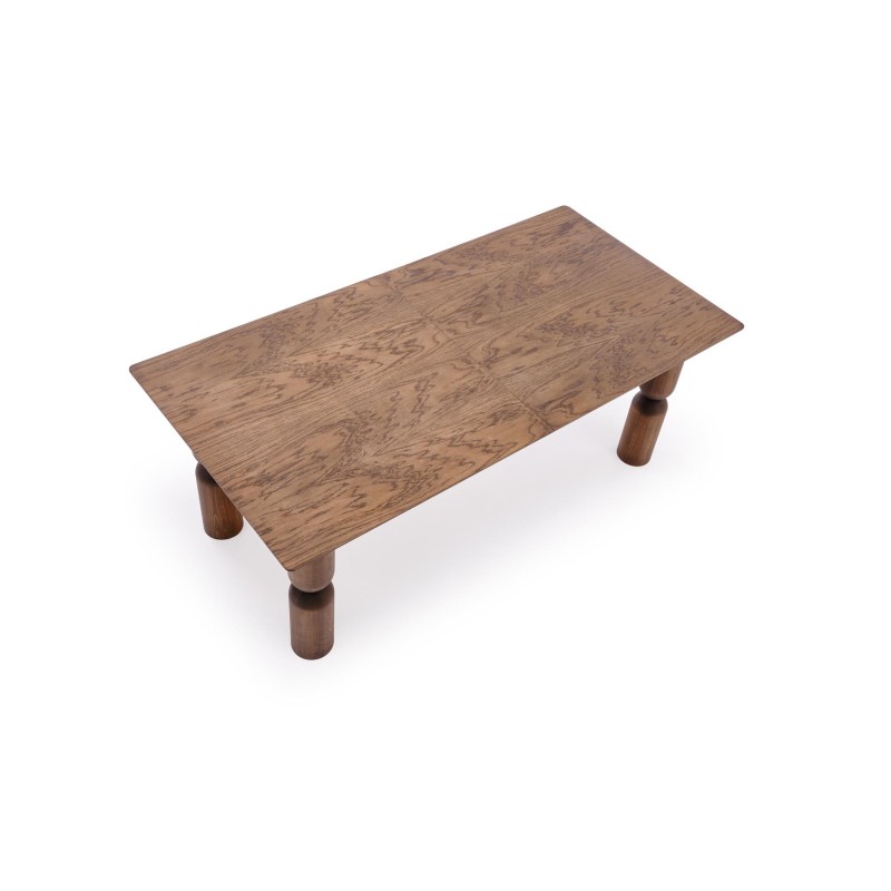 'MELTON Extendable Table 200-300x101x76 cm Light Walnut' 'MELTON Extendable Table 200-300x101x76 cm Light Walnut'