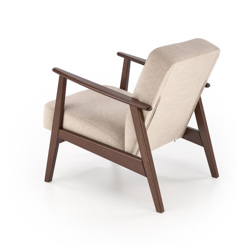 "MILANO 1S Armchair - Beige Castel 15 Upholstery" "MILANO 1S Armchair - Beige Castel 15 Upholstery"