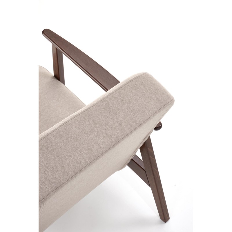 "MILANO 1S Armchair - Beige Castel 15 Upholstery" "MILANO 1S Armchair - Beige Castel 15 Upholstery"