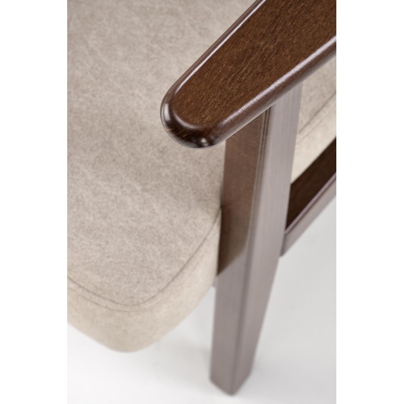 "MILANO 1S Armchair - Beige Castel 15 Upholstery" "MILANO 1S Armchair - Beige Castel 15 Upholstery"