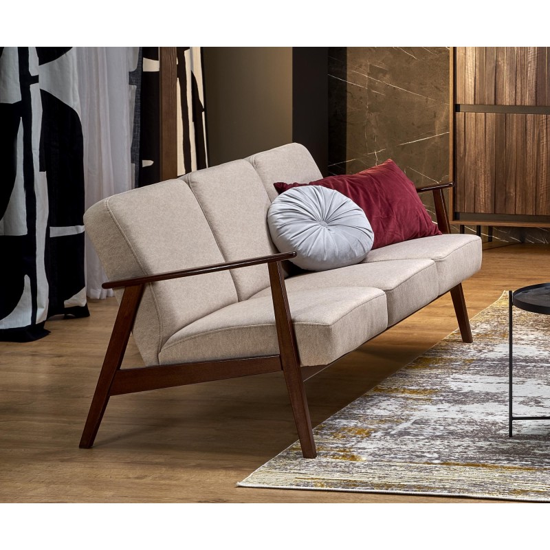 MILANO 3S sofa - beżowy tap. Castel 15 (1p 1szt) MILANO 3S sofa - beżowy tap. Castel 15 (1p 1szt)