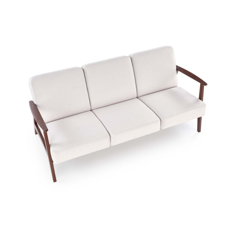 MILANO 3S sofa - jasny beżowy tap. Castel 04 (1p 1szt) MILANO 3S sofa - jasny beżowy tap. Castel 04 (1p 1szt)