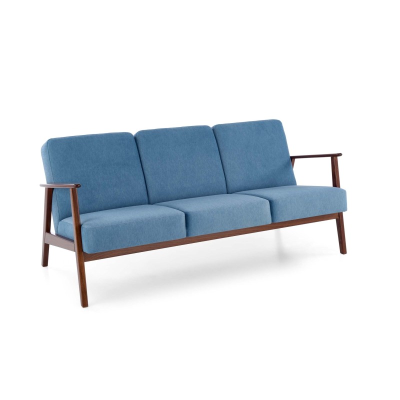 MILANO 3S sofa - niebieski tap. Castel 74 (1p 1szt) MILANO 3S sofa - niebieski tap. Castel 74 (1p 1szt)