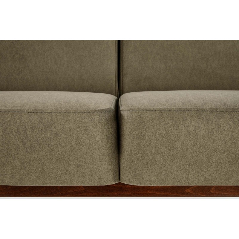 'MILANO 3S Sofa - Olive Upholstery Castel 39' 'MILANO 3S Sofa - Olive Upholstery Castel 39'