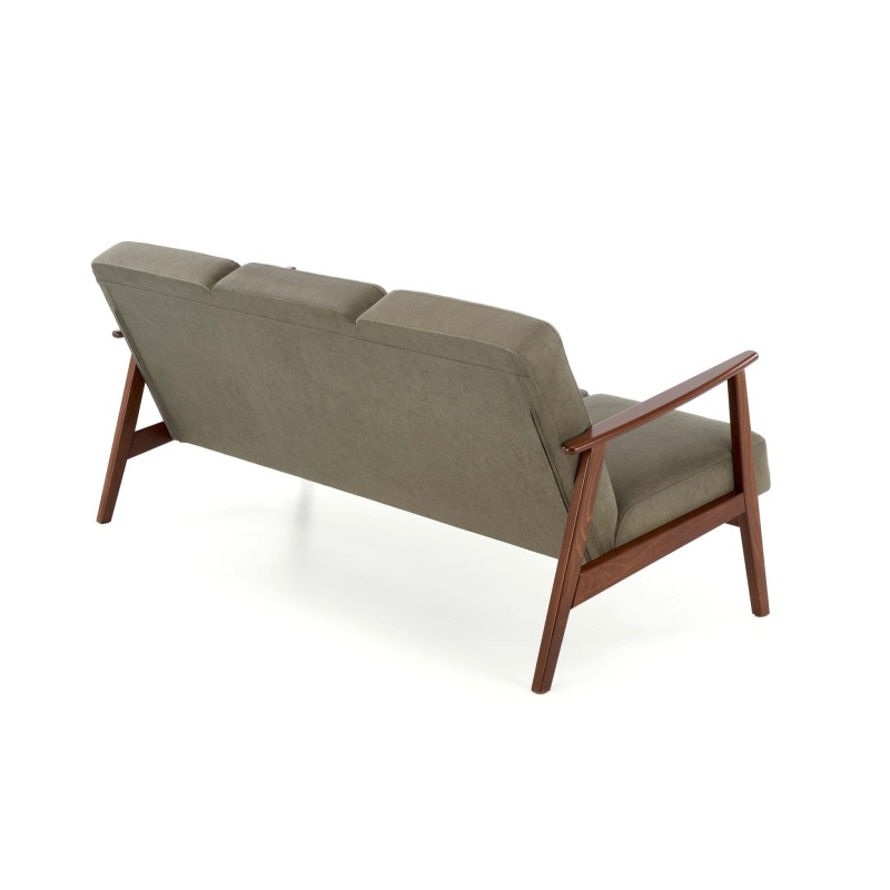 'MILANO 3S Sofa - Olive Upholstery Castel 39' 'MILANO 3S Sofa - Olive Upholstery Castel 39'