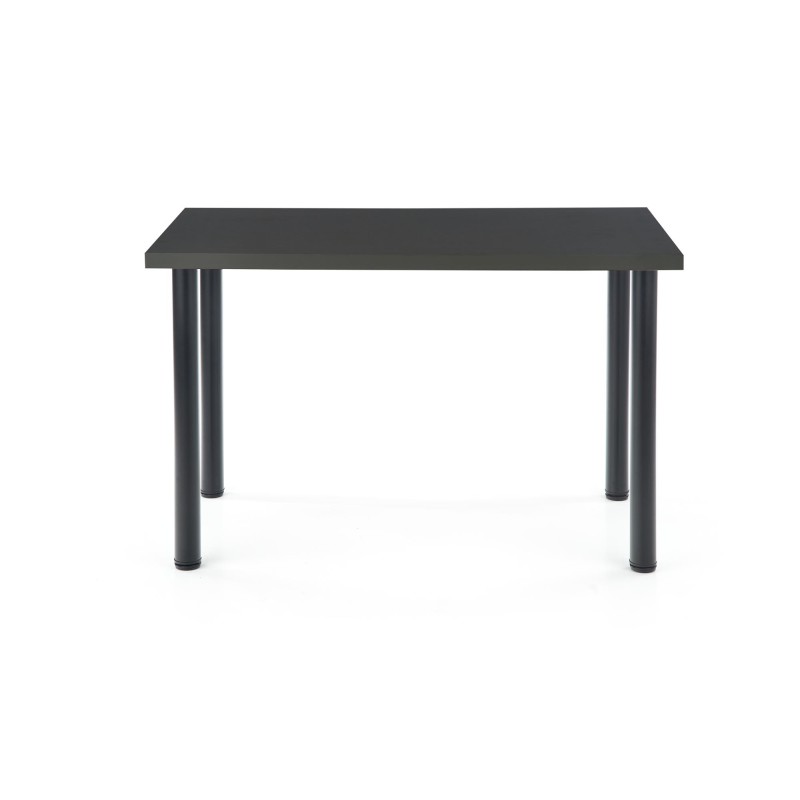 'MODEX 2 120 Table, Top Color - Anthracite, Legs - Black' 'MODEX 2 120 Table, Top Color - Anthracite, Legs - Black'