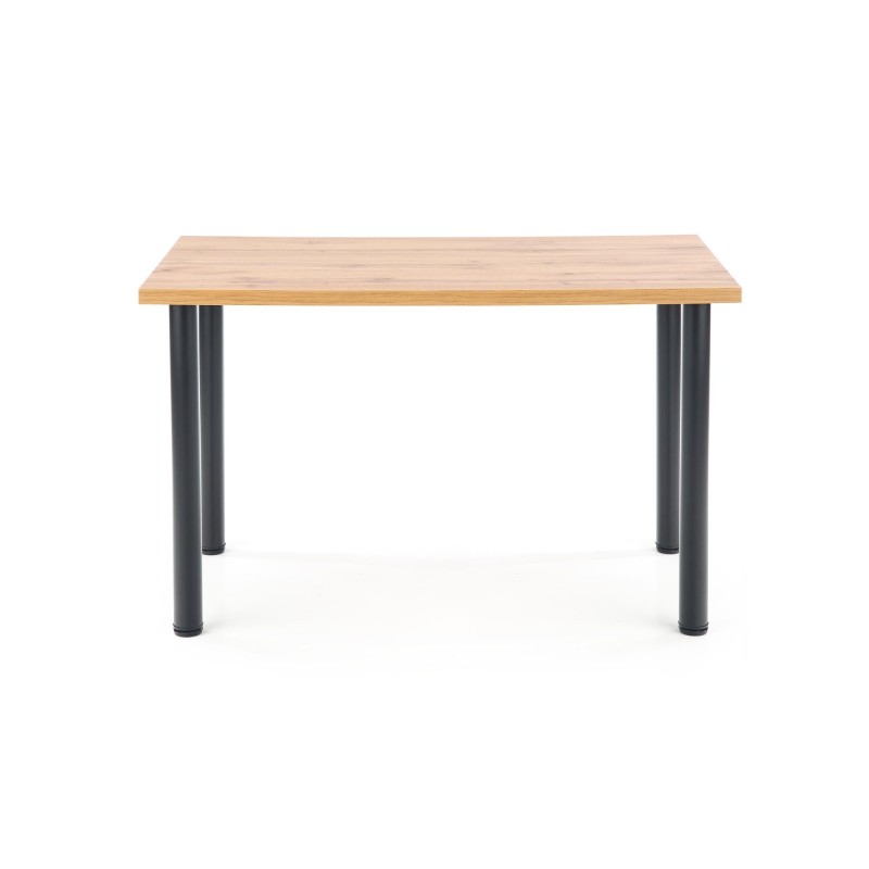 'MODEX 2 120 Table, Top Color - Wotan Oak, Legs - Black' 'MODEX 2 120 Table, Top Color - Wotan Oak, Legs - Black'