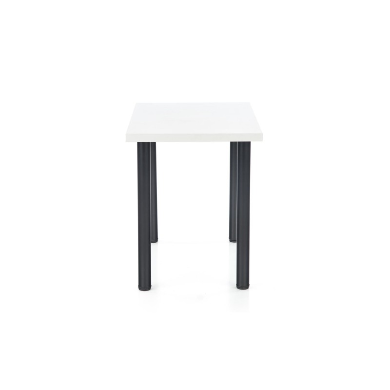 'MODEX 2 90 Table Color Top - White, Legs - Black' 'MODEX 2 90 Table Color Top - White, Legs - Black'