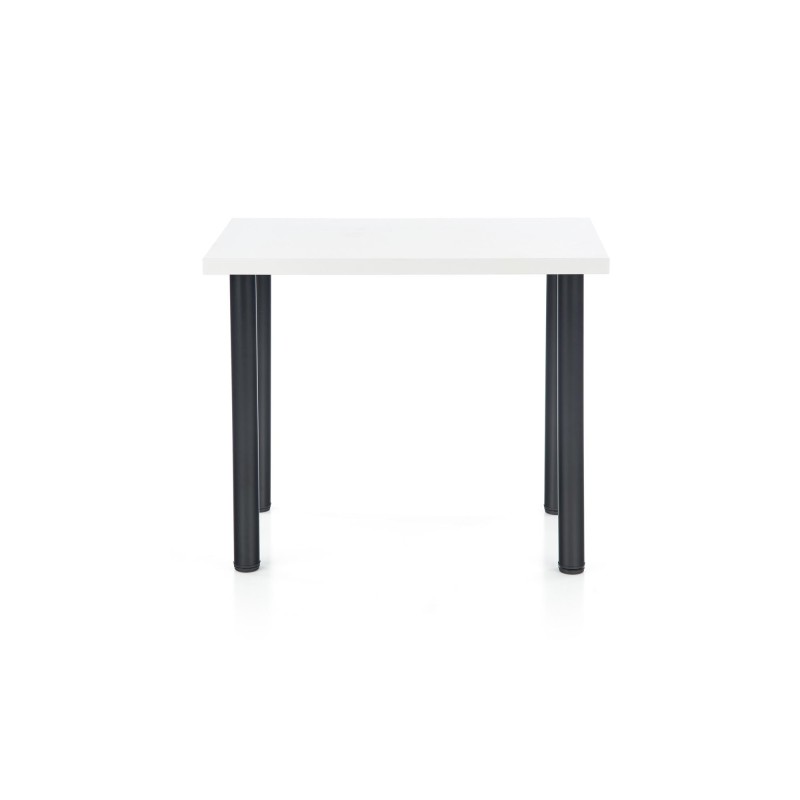 'MODEX 2 90 Table Color Top - White, Legs - Black' 'MODEX 2 90 Table Color Top - White, Legs - Black'