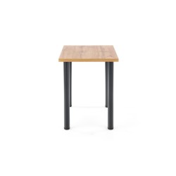 'MODEX 2 90 Table, Top Color - Wotan Oak, Legs - Black' 'MODEX 2 90 Table, Top Color - Wotan Oak, Legs - Black'