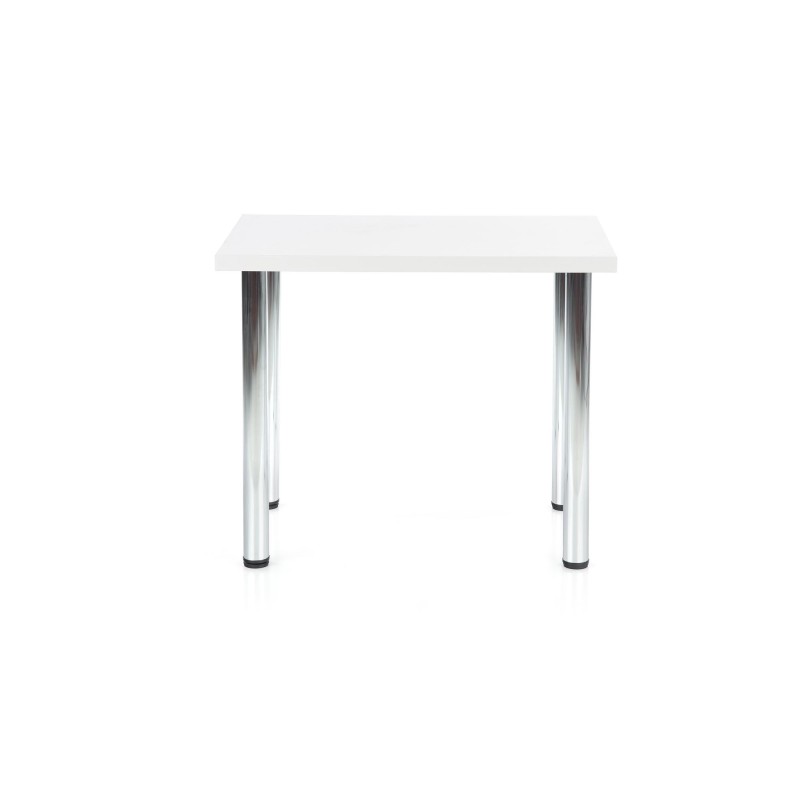 'MODEX 90 table color top - white, legs - chrome' 'MODEX 90 table color top - white, legs - chrome'
