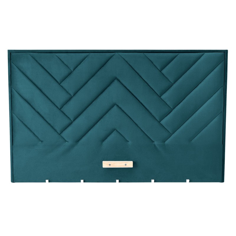 'MODULO W1 Bed 160 - Dark Green Headboard, Monolith 37 Upholstery' 'MODULO W1 Bed 160 - Dark Green Headboard, Monolith 37 Upholstery'