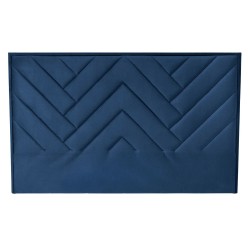 MODULO W1 łóżko 160 - wezgłowie granatowy tap. Monolith 77 (1p 1szt)
