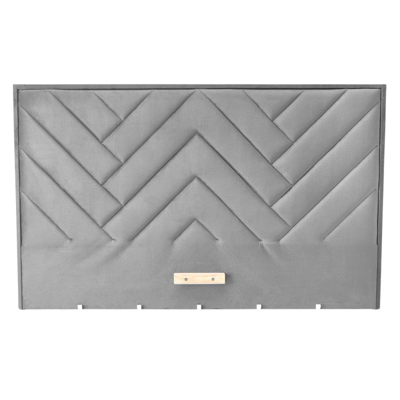 'MODULO W1 Bed 160 - Ash Headboard Upholstered in Monolith 85 Fabric'