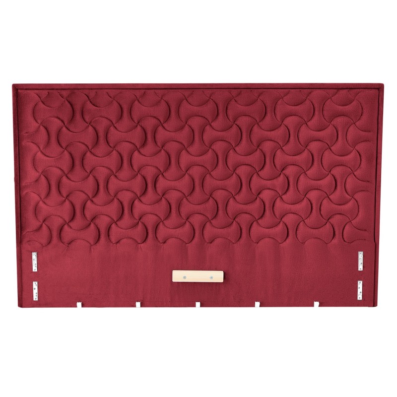 'MODULO W2 Bed 160 - Burgundy Headboard Monolith 59 Upholstery' 'MODULO W2 Bed 160 - Burgundy Headboard Monolith 59 Upholstery'