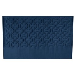 MODULO W2 łóżko 160 - wezgłowie granatowy tap. Monolith 77 (1p 1szt)
