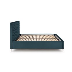 'MODULO W3 Bed 160 - Dark Green Headboard Monolith 37 Upholstery' 'MODULO W3 Bed 160 - Dark Green Headboard Monolith 37 Upholstery'