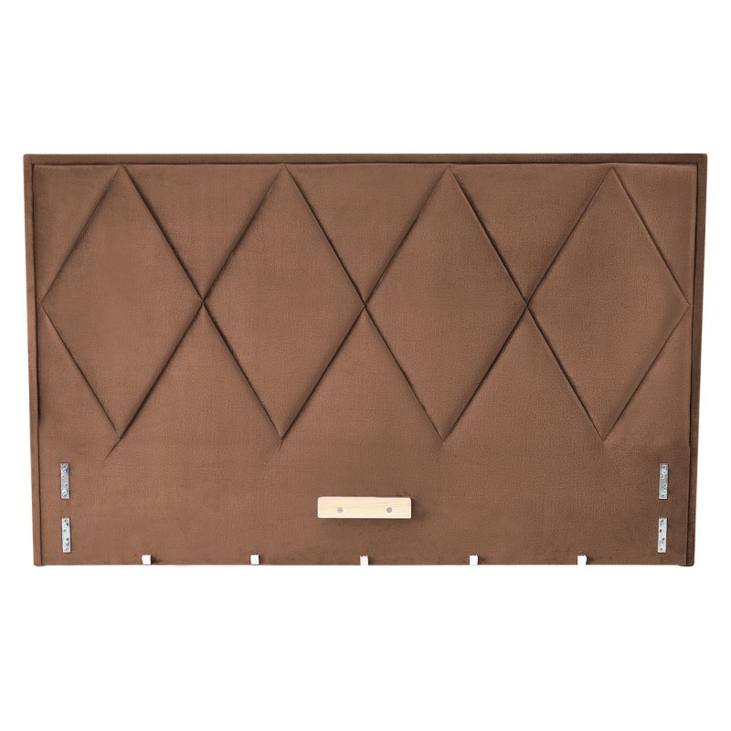 'MODULO W4 Bed 160 - Beige Headboard Upholstered in Monolith 09 Fabric' 'MODULO W4 Bed 160 - Beige Headboard Upholstered in Monolith 09 Fabric'