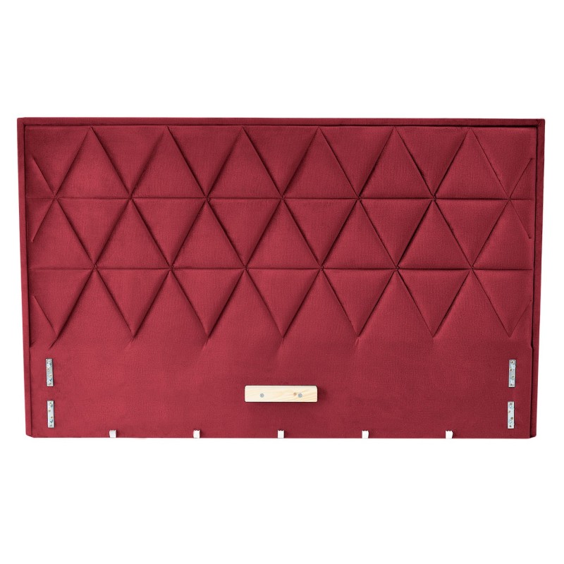 'MODULO W5 Bed 160 - Burgundy Headboard Monolith 59 Upholstery' 'MODULO W5 Bed 160 - Burgundy Headboard Monolith 59 Upholstery'