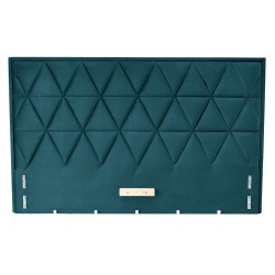 'MODULO W5 Bed 160 - Dark Green Headboard Monolith 37 Fabric'