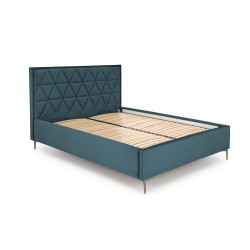 'MODULO W5 Bed 160 - Dark Green Headboard Monolith 37 Fabric' 'MODULO W5 Bed 160 - Dark Green Headboard Monolith 37 Fabric'