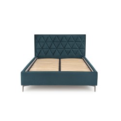 'MODULO W5 Bed 160 - Dark Green Headboard Monolith 37 Fabric' 'MODULO W5 Bed 160 - Dark Green Headboard Monolith 37 Fabric'
