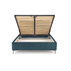 'MODULO W5 Bed 160 - Dark Green Headboard Monolith 37 Fabric' 'MODULO W5 Bed 160 - Dark Green Headboard Monolith 37 Fabric'