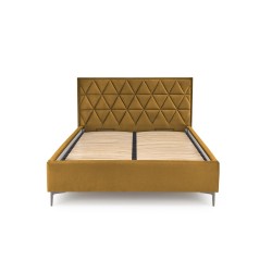 'MODULO W5 Bed 160 - Mustard Headboard Upholstery Monolith 48' 'MODULO W5 Bed 160 - Mustard Headboard Upholstery Monolith 48'
