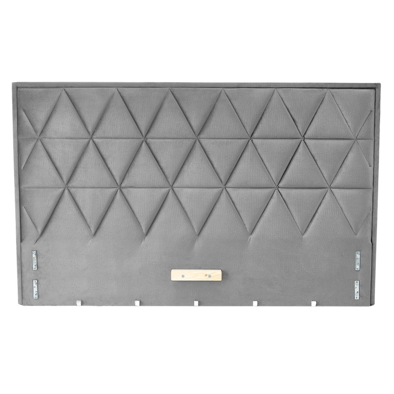 'MODULO W5 Bed 160 - Ash Headboard Upholstered in Monolith 85 Fabric' 'MODULO W5 Bed 160 - Ash Headboard Upholstered in Monolith 85 Fabric'
