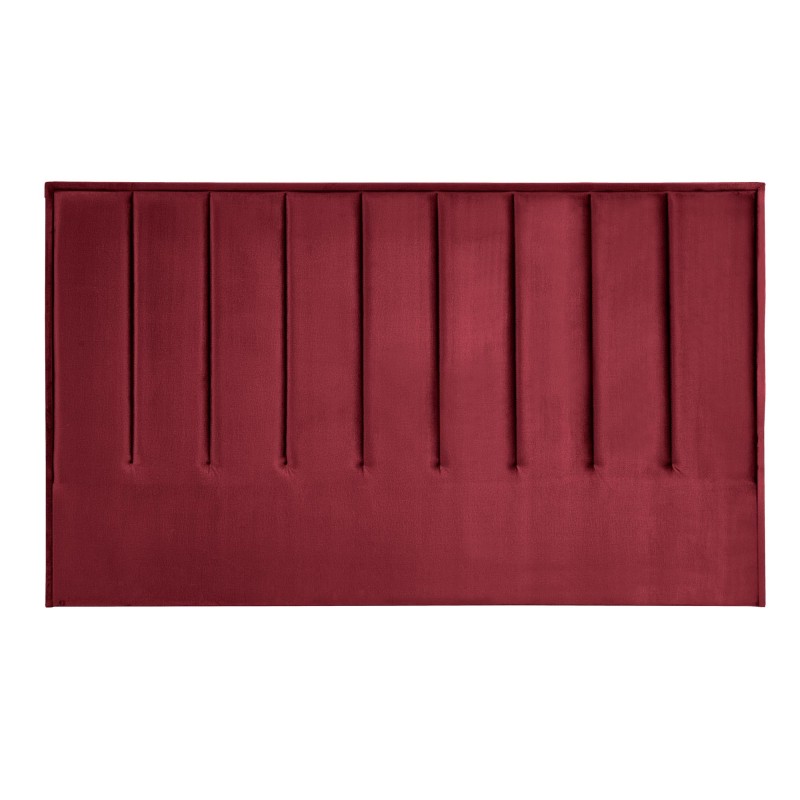 'MODULO W6 Bed 160 - Burgundy Headboard Monolith 59 Upholstery'