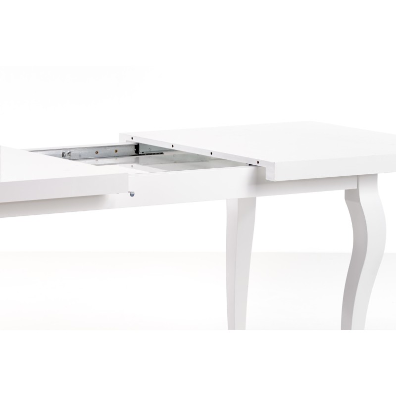 'MOZART 140-180/80 White Table' 'MOZART 140-180/80 White Table'