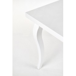 'MOZART 140-180/80 White Table' 'MOZART 140-180/80 White Table'