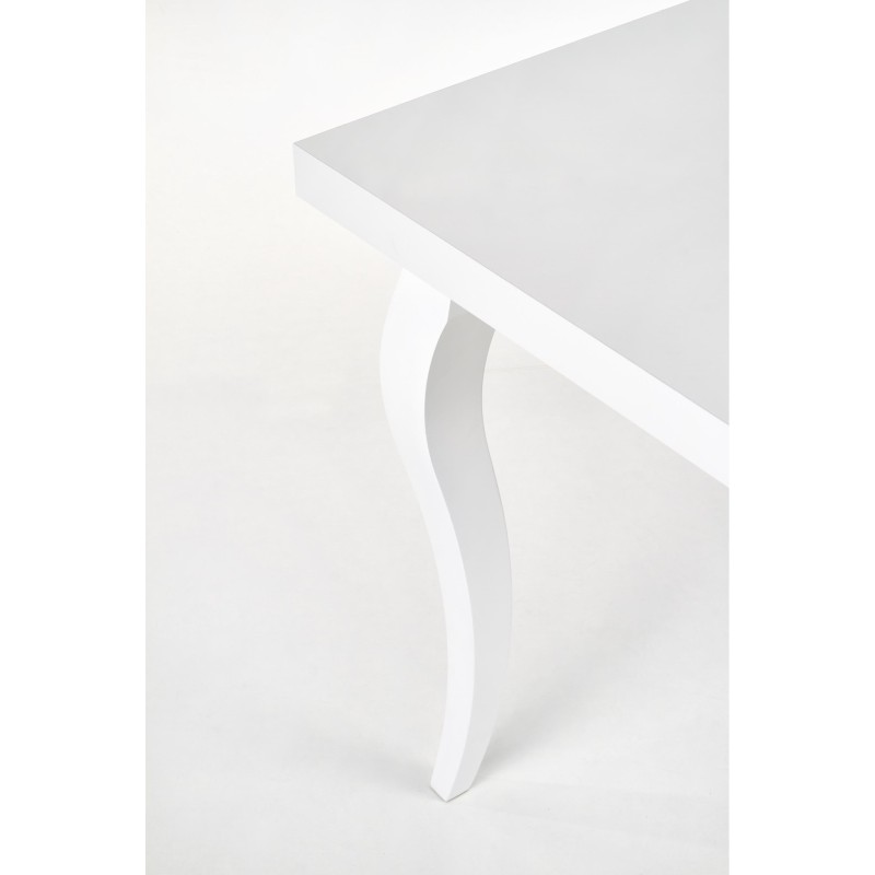'MOZART 140-180/80 White Table' 'MOZART 140-180/80 White Table'