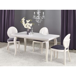 'MOZART 140-180/80 White Table' 'MOZART 140-180/80 White Table'