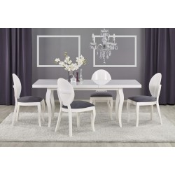 'MOZART 160-240/90 White Table'