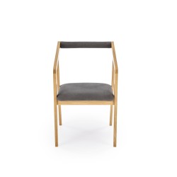 'AZUL 2 Natural Oak Chair / Ash Upholstery' 'AZUL 2 Natural Oak Chair / Ash Upholstery'
