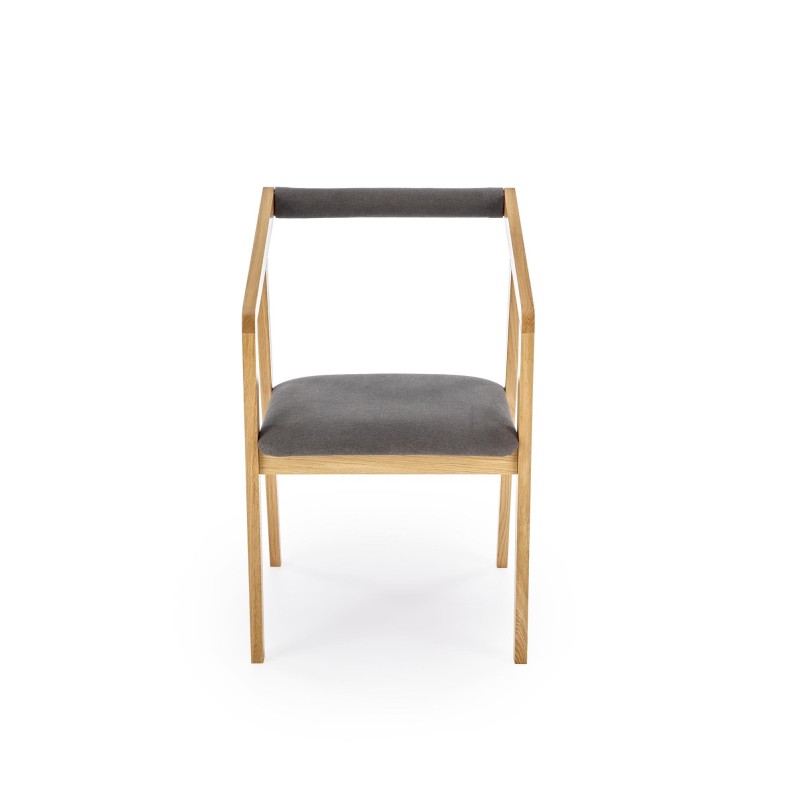 'AZUL 2 Natural Oak Chair / Ash Upholstery' 'AZUL 2 Natural Oak Chair / Ash Upholstery'