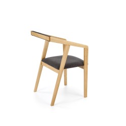 'AZUL 2 Natural Oak Chair / Ash Upholstery' 'AZUL 2 Natural Oak Chair / Ash Upholstery'