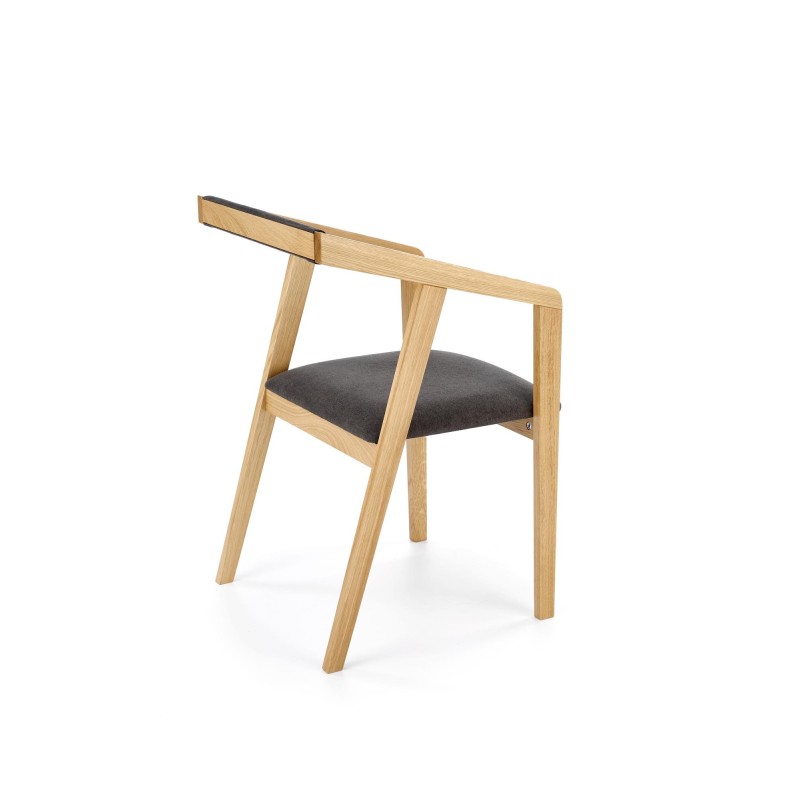 'AZUL 2 Natural Oak Chair / Ash Upholstery' 'AZUL 2 Natural Oak Chair / Ash Upholstery'