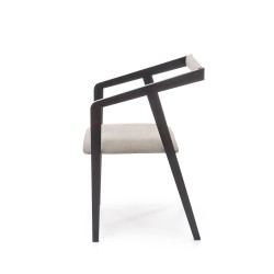 'AZUL Black Chair / Ash Upholstery' 'AZUL Black Chair / Ash Upholstery'