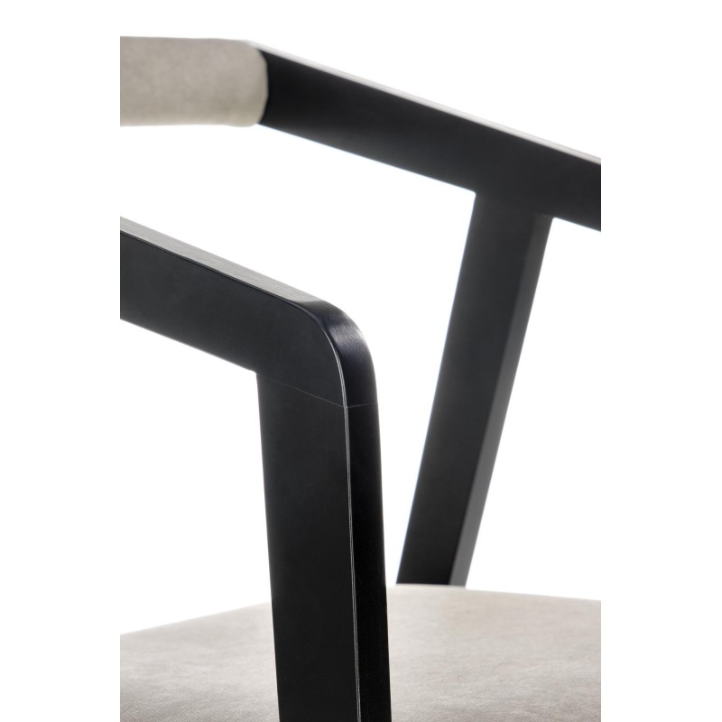 'AZUL Black Chair / Ash Upholstery' 'AZUL Black Chair / Ash Upholstery'