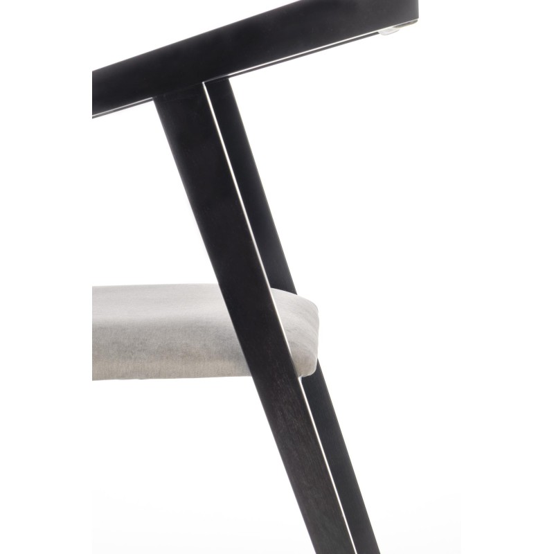'AZUL Black Chair / Ash Upholstery' 'AZUL Black Chair / Ash Upholstery'
