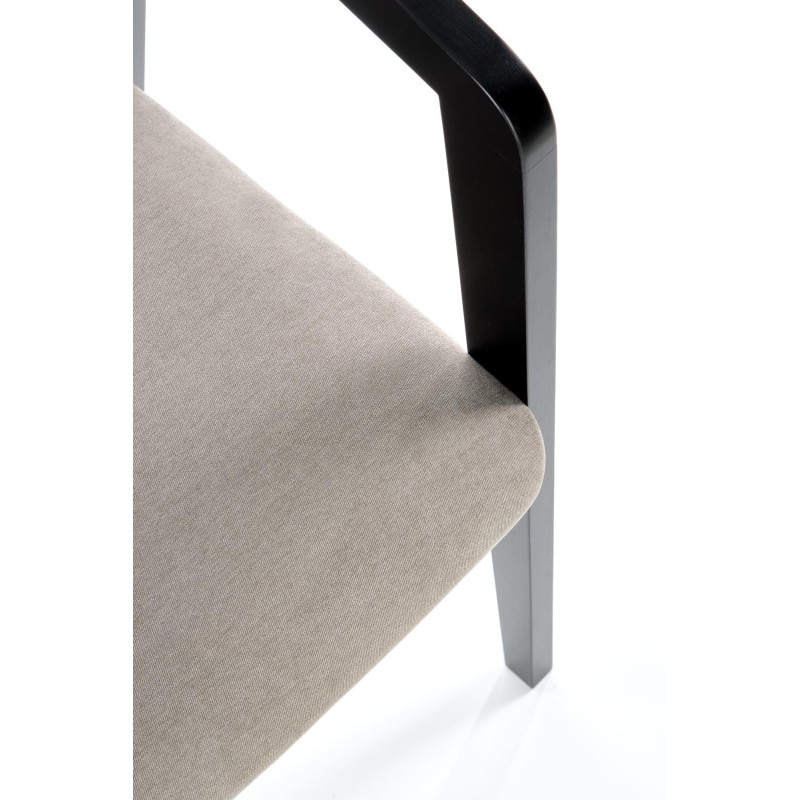 'AZUL Black Chair / Ash Upholstery' 'AZUL Black Chair / Ash Upholstery'