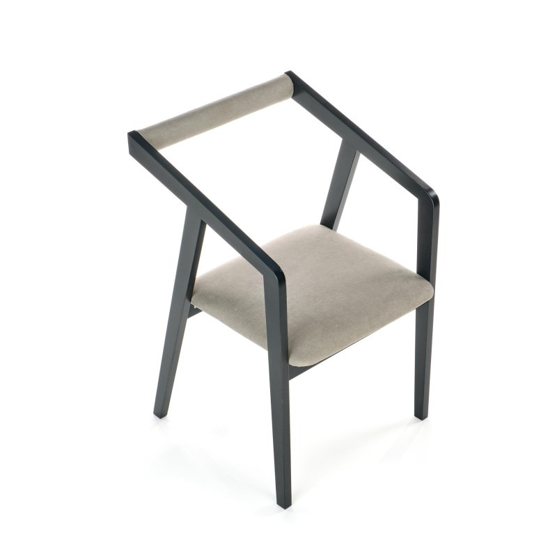 'AZUL Black Chair / Ash Upholstery' 'AZUL Black Chair / Ash Upholstery'