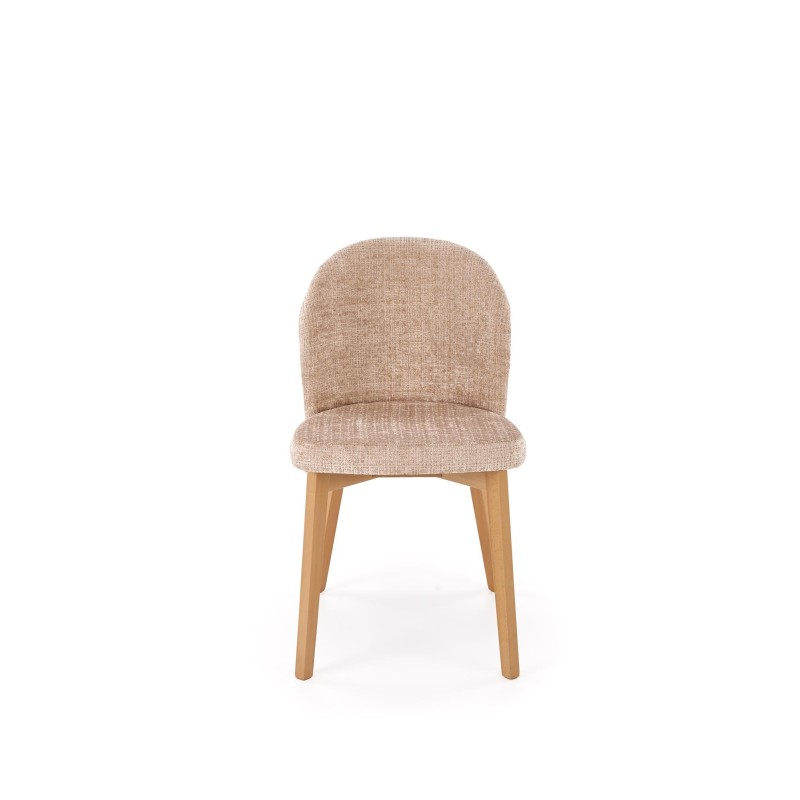 'BASSO Natural Oak Chair / Upholstery: CREMONA 14' 'BASSO Natural Oak Chair / Upholstery: CREMONA 14'