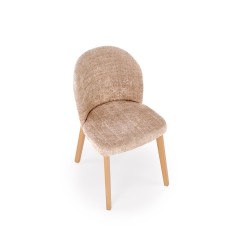 'BASSO Natural Oak Chair / Upholstery: CREMONA 14' 'BASSO Natural Oak Chair / Upholstery: CREMONA 14'