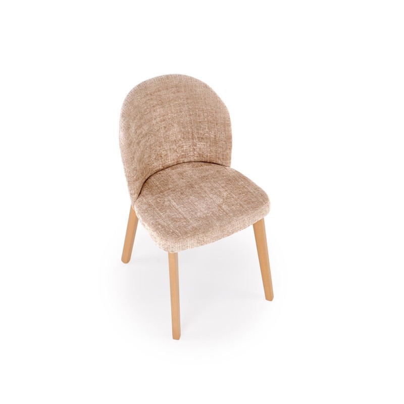 'BASSO Natural Oak Chair / Upholstery: CREMONA 14' 'BASSO Natural Oak Chair / Upholstery: CREMONA 14'